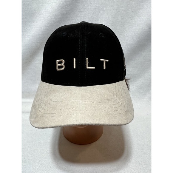 Bilt Other - NEW BILT Golf Hat Cap Adjustable Strap  Black Graffiti Bill